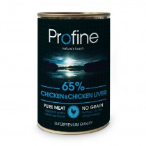 Profine Grain Free Pure Meat Chicken & Chickenliver 400gr