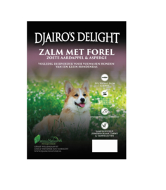 Djairo's Delight Adult -kleine rassen- Zalm met forel, 2kg