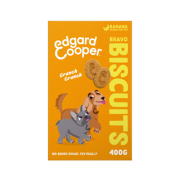 Edgard&Cooper Biscuit 400gr Banaan