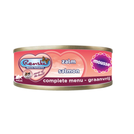 Renske Kat Blik Mousse Zalm 70gr