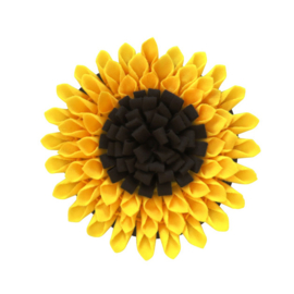 Sunflower speelmat Geel|Bruin Ø30x30cm