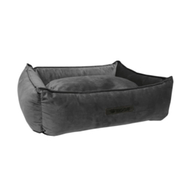 Mand Wooff Cocoon Velours  Donkergrijs M 70 x 60 x 20 cm