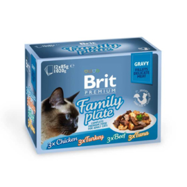 Brit Premium Pouches Filets in jus 12x85gr