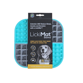 LickiMat hond likmat Slomo turquoise, 20 cm
