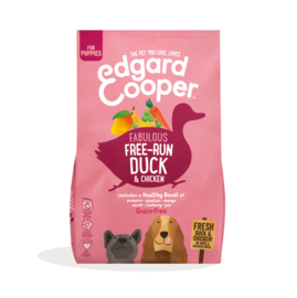 Edgard&Cooper Verse scharreleend & kip Puppy, 700gr