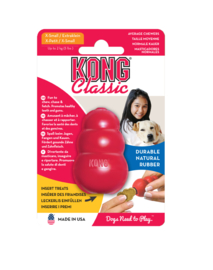 KONG hond Classic rubber XS, rood.
