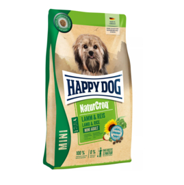 Happy Dog  NaturCroq Mini adult Lam & Rijst 1kg