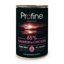 Profine Grain Free Pure Meat Salmon & Chicken 400gr