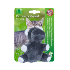 Boon kattenspeelgoed nijlpaard, 12 cm