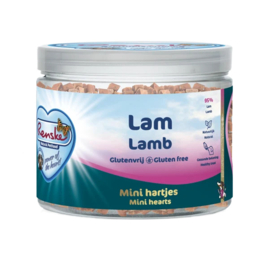 Renske Gezonde Beloning Hond mini hartjes Lam 300gr