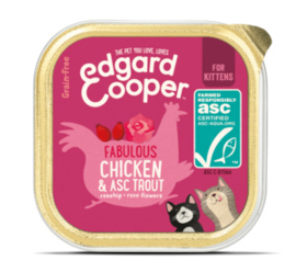 Edgard & Cooper Kip en ASC-forel,  Kitten 85gr