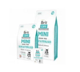 Brit Care Mini Grain Free Light/Sterilised 400gr