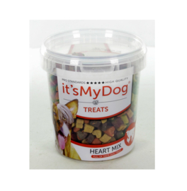 it's My Dog Treats Heart Mix 500gr