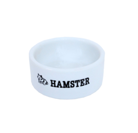 Boon hamster eetbak steen wit, Ø 6 cm.