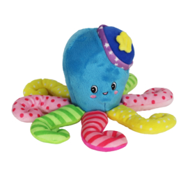 Boon octopus pluche +piep 22cm