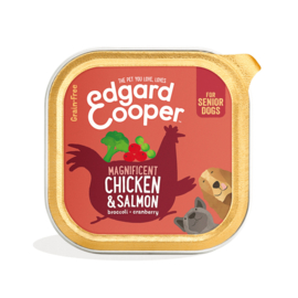 Edgard & Cooper Kip & zalm Senior, 150gr