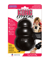 KONG hond Extreme rubber XL, zwart.