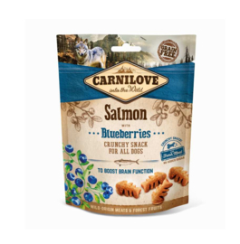 Carnilove Crunchy Snack Salmon with Blueberries 200gr