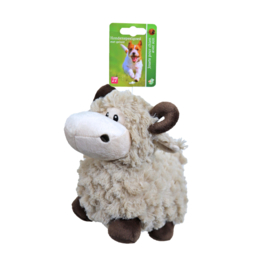 Boon hondenspeelgoed pluche schaap beige