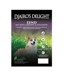 Djairo's Delight Adult -kleine rassen- Eend, 2kg