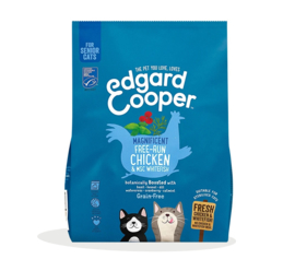 Edgard & Cooper Verse scharrelkip & MSC-witvis Senior, 300gr