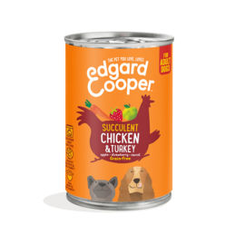 Edgard & Cooper  Kip en Kalkoen 400gr