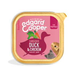 Edgard & Cooper Eend & Kip puppy, 150gr