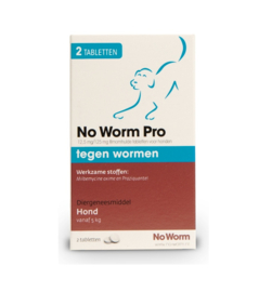 No Worm Pro Hond 2 Tab.