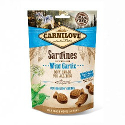 Carnilove Soft Snack Sardines/Wild Garlic 200gr