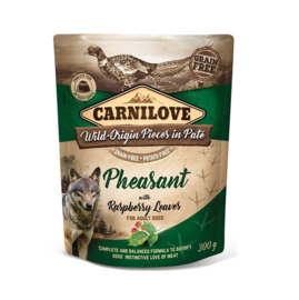 Carnilove Pouch Pheasant with Raspberry Leaves 300gr