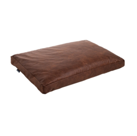 MaxxNobel Boxkussen lederlook Cognac M 100x75x10cm