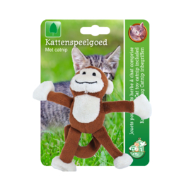 Boon kattenspeelgoed aap, 12 cm