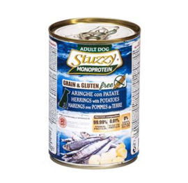 Stuzzy blik Adult Haring/aardappel 400 gr.
