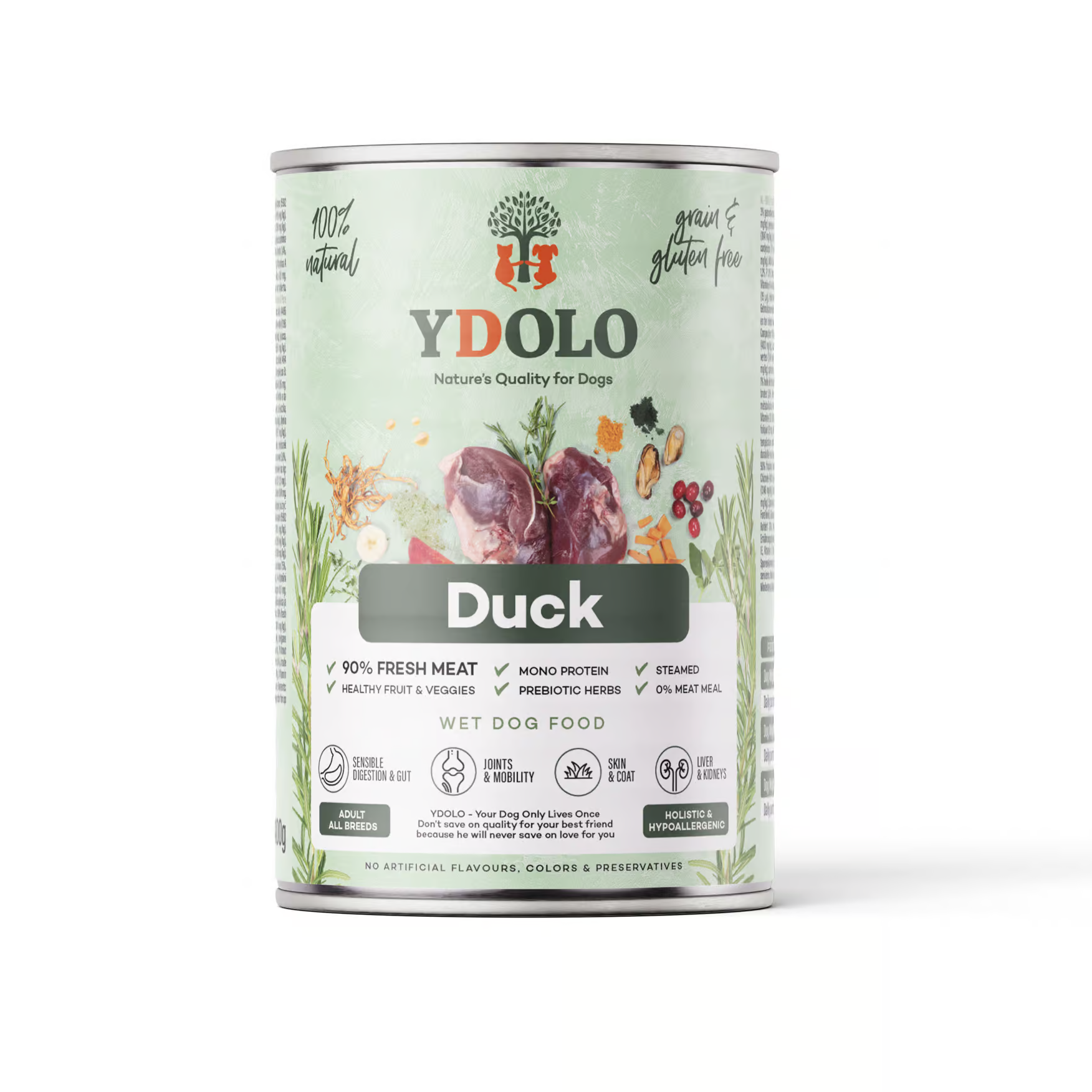 YDOLO Natvoer – Eend 400gr