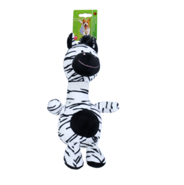 Boon knuffel zebra met piep 25 cm.