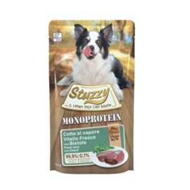 Stuzzy pouch Dog grain free monoprotein Kalf 150gr