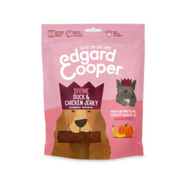 Edgard&Cooper Eend|Kip|Pompoen jerky 150gr