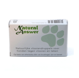 Natural Answer natuurlijke vlooiendruppels hond 8-20kg