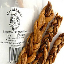 Carnibest Lamsvleessticks Vlecht 100gr