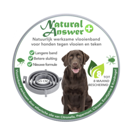 Natural Answer Natuurlijke vlooien- en tekenband Plus hond