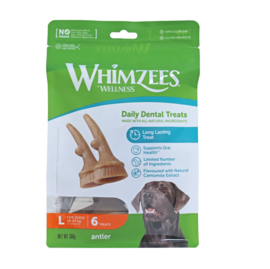 Whimzees antler L , 6st