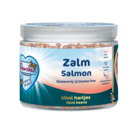 Renske Gezonde Beloning mini hartjes Zalm 300gr