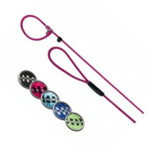 Trixie Sporty Rope Retriever Riem Fuchsia 13mm L/XL