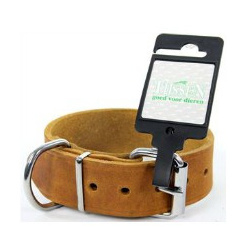 Halsband Vetleer Cognac 35mm 45cm