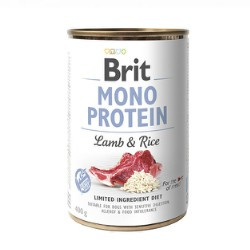 Brit Mono Protein Lamb/Rice 400gr