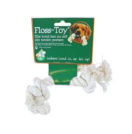 Boon Floss-toy wit, small.