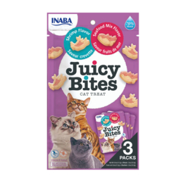 Inaba Juicy Bites Shrimp & Seafood Mix 34gr