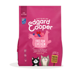 Edgard & Cooper scharrelkip / scharreleend / msc witvis kitten 300gr