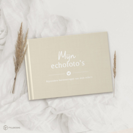 Mijn echoboekje - Linnen beige