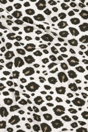 Badcape/wikkeldoek - Leopard sand melange